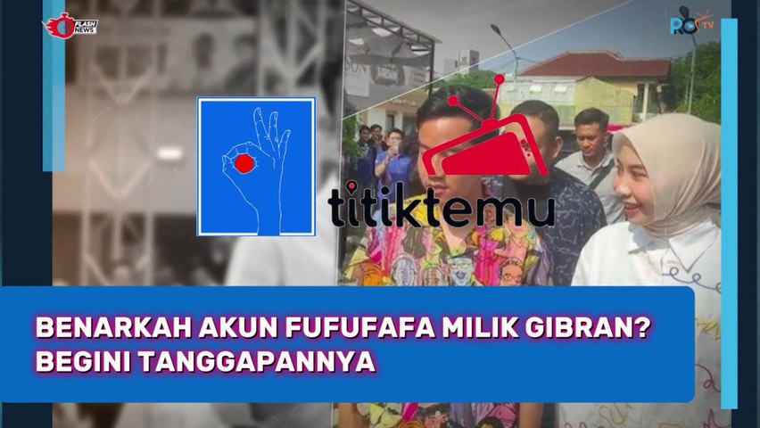 Benarkah Akun Fufufafa Milik Gibran?  Begini Tanggapannya
