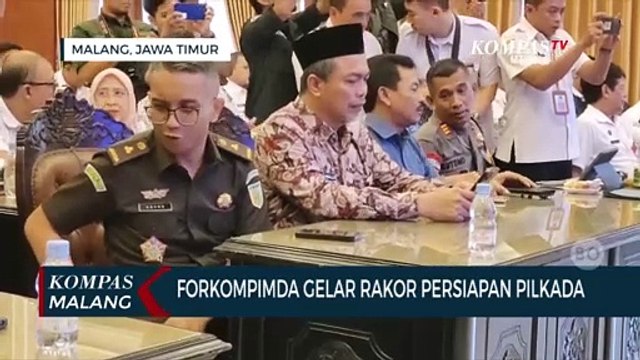 Bahas Persiapan Pilkada, Pemkot Malang Gelar Rakor