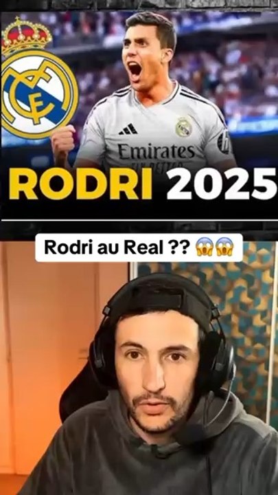  Le Real se met à rêver de Rodri pour 2025 !! Explications  #rodri #manchestercity #mercato #real #realmadrid