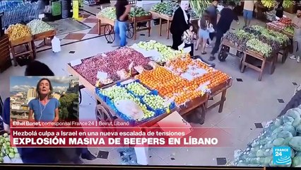 Informe desde Beirut: continúa la incertidumbre tras explosión masiva de 'beepers' de Hezbolá