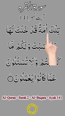 Al-Quran - Surah 2 - Al-Baqara - Ayah 141 | hafiz salman ali