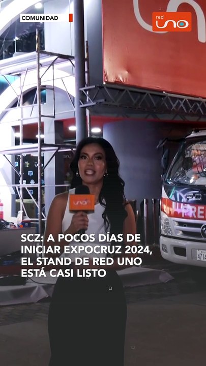 VIDEO: SE ULTIMAN DETALLES DEL STAND DE RED UNO EN EXPOCRUZ 2024