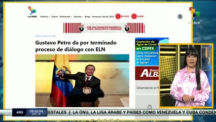 Abierta 08-09 Fin de los diálogos de paz entre Colombia y ELN