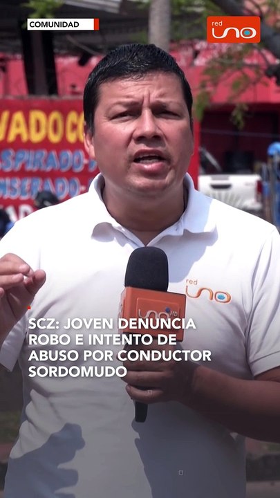 SCZ: DENUNCIA A CONDUCTOR SORDOMUDO