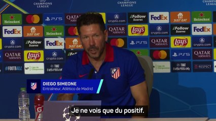 Simeone ne voit "que du positif" dans le nouveau format
