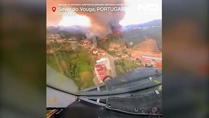 Tải video: Regiões norte e centro de Portugal enfrentam incêndios florestais de grandes dimensões