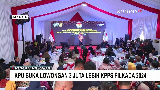 KPU Buka Pendafraran Anggota KPPS Pilkada Serentak 2024! Butuh 3 Juta Lebih Petugas