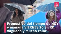 Pronóstico del tiempo para República Dominicana: hoy jueves 19 de septiembre