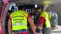 Haute-Corse  CNEWS avec les secours en montagne