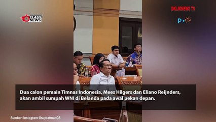 Mees Hilger dan Eliano Reijnders Bisa Ambil Sumpah WNI di Belanda Awal Pekan Depan
