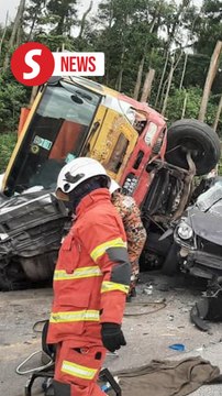 One killed, three seriously injured in multi-vehicle Seremban accident