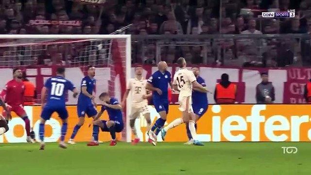 دوري أبطال أوروبا 2024-2025 دور المجموعات بايرن ميونيخ -دينامو زغرب الجولة الأولى (9-2)