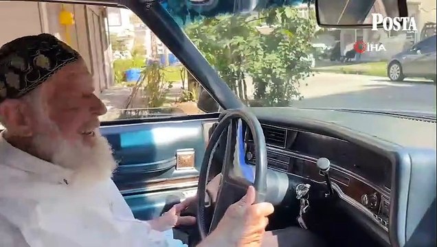 Herkes onun peşinde! 1973 model klasik araba 'Tarzan Rıfkı ve Ezel' projesinde yer aldı