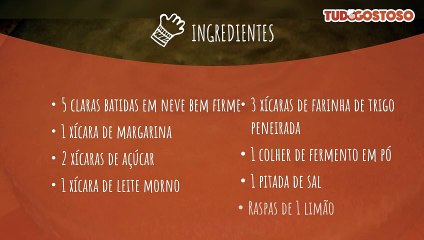 Bolo de Claras da Silmara