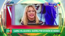 Divorcio escandaloso: Gloria Carrá vs. Luciano Cáceres