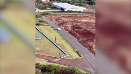 Vídeo mostra helicóptero da PM perseguindo contrabandistas pela BR-277 e imediações