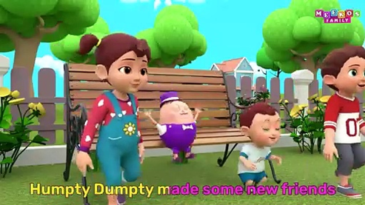 Humpty Dumpty + More 3D Nursery Rhymes For Babies #kidsvideos #lidscartoons #humptydumpty #nurseryrhymes