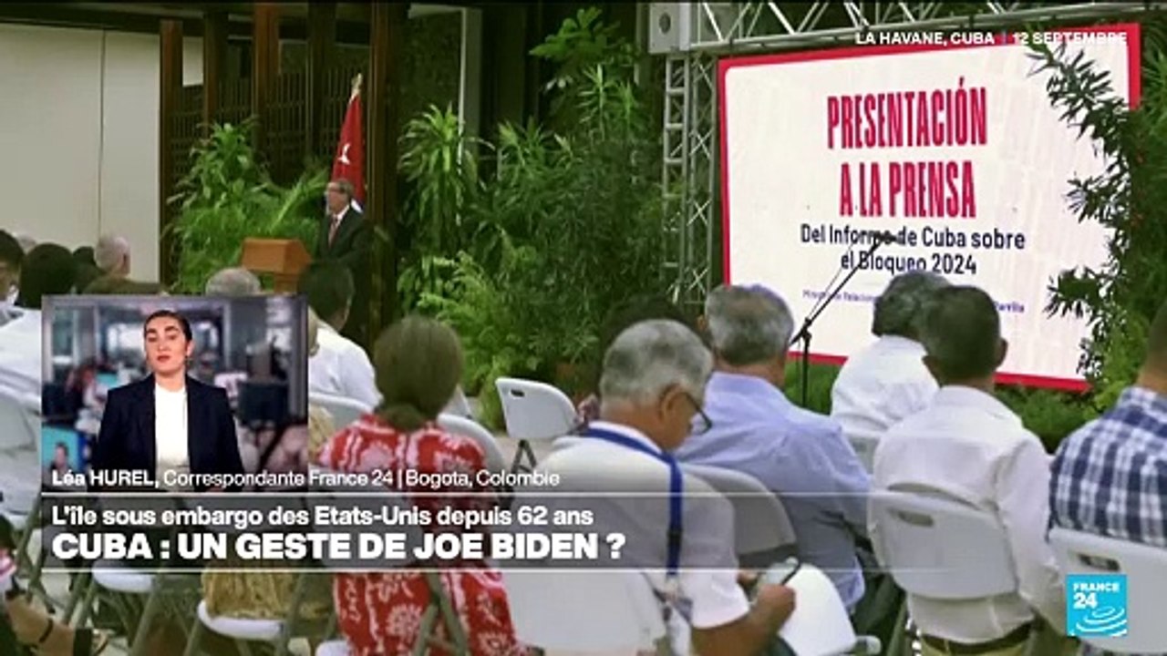 Cuba sous embargo des Etats-Unis depuis 62 ans...