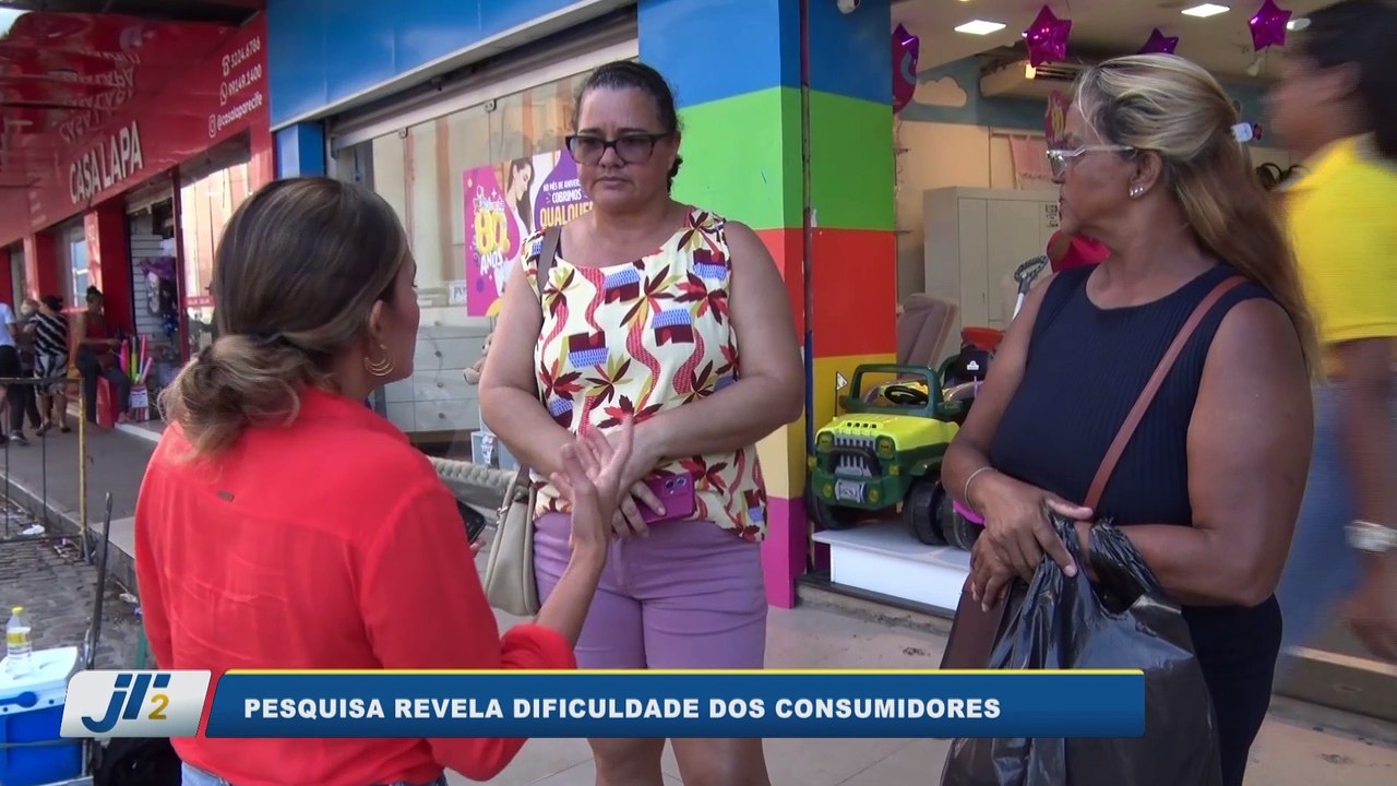 Pesquisa revela dificuldade dos consumidores