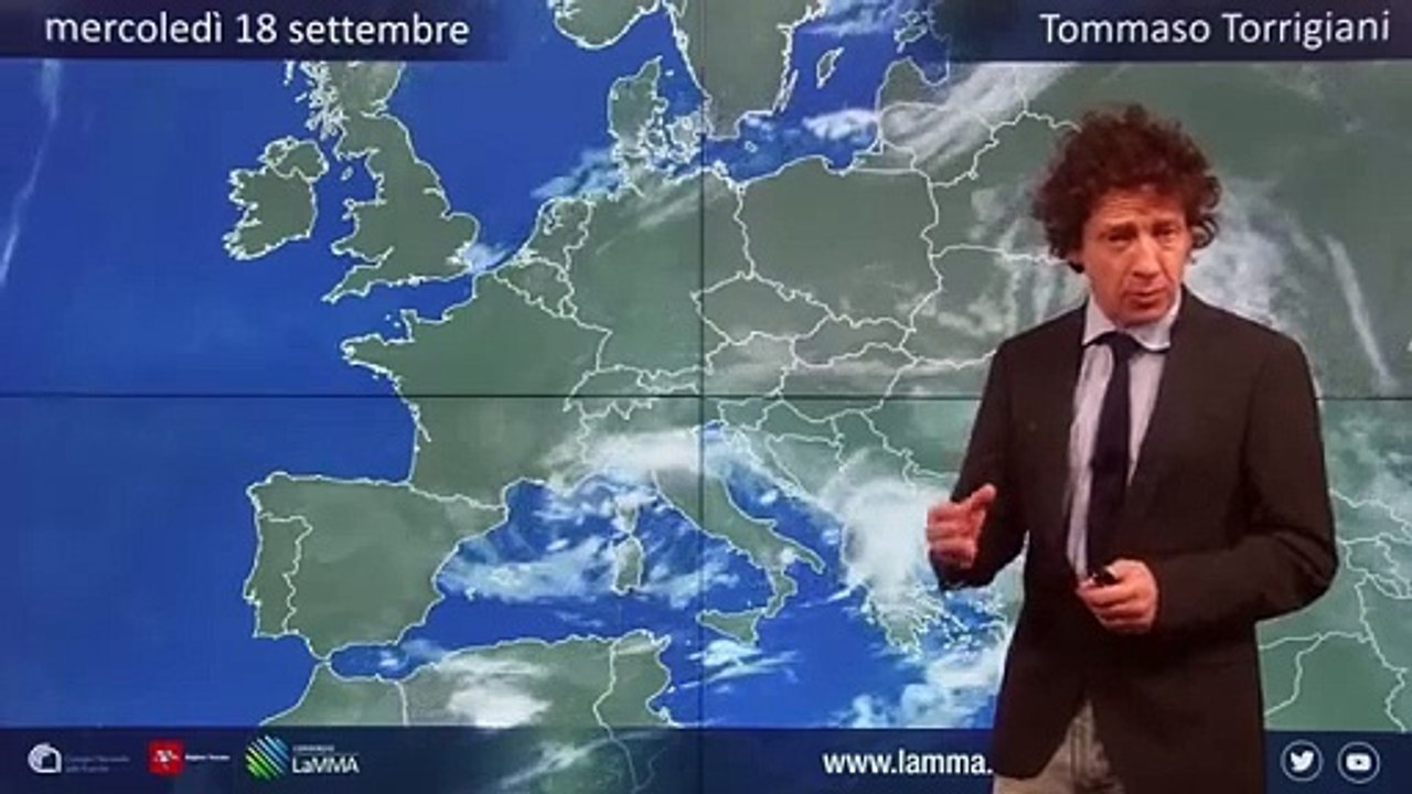 Meteo Toscana, le previsioni del Lamma per gioved? 19 settembre