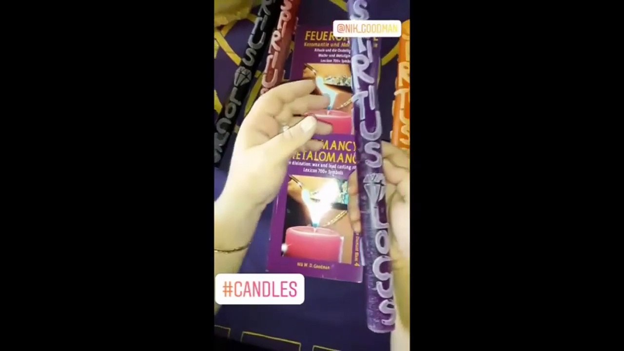 Ceromancy - Metalomancy - Molybdomancy and Candle Wax Divination- Nik W.D. Goodman