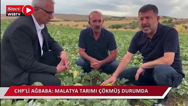 CHP’li Ağbaba: Malatya tarımı çökmüş durumda