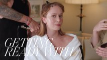 Hannah Einbinder’s Emmys Gown Is a Piece of Art | Getting Ready With | ELLE