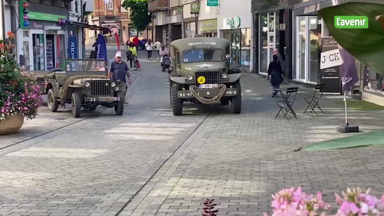 Des véhicules et armes de guerre au coeur du chef-lieu