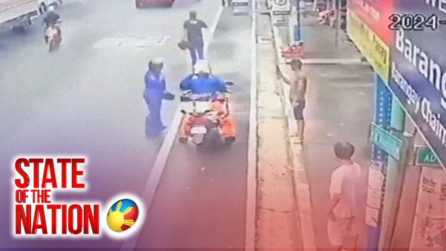 MMDA enforcer na nag-clearing operation, sinapak ng mekaniko | SONA