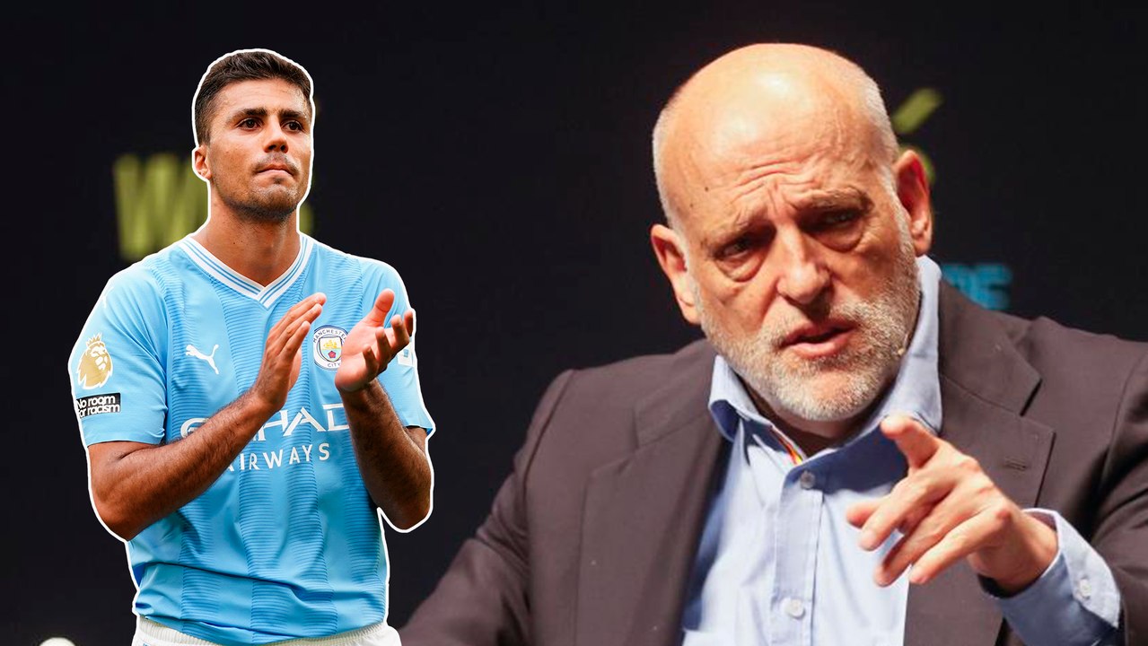 Javier Tebas 'apoya' huelga y sindicato de jugadores impulsado por Rodri: "Si se tiene que dar, que se dé"