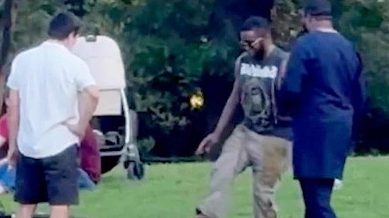 P Diddy spotted "laughing and joking" days before appearing in court