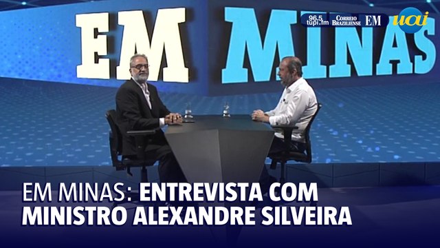 EM Minas recebe Alexandre Silveira, Ministro de Minas e Energia