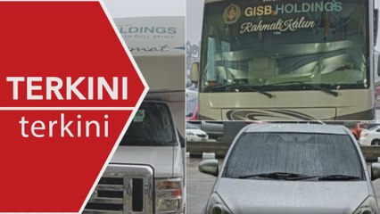 [TERKINI] Polis tahan lima individu, rampas dua kenderaan ada lambang GISBH