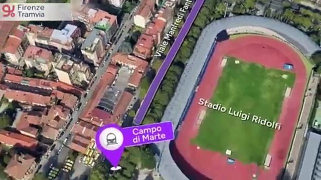 Tramvia Firenze: il video del tracciato della linea T3 (tratto Libertà - Rovezzano)