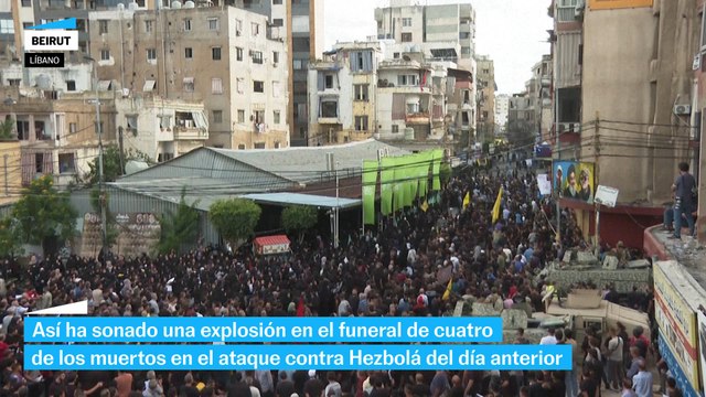 Explosiones de 'walkie-talkies' en Líbano provocan varias muertes y centenares de heridos