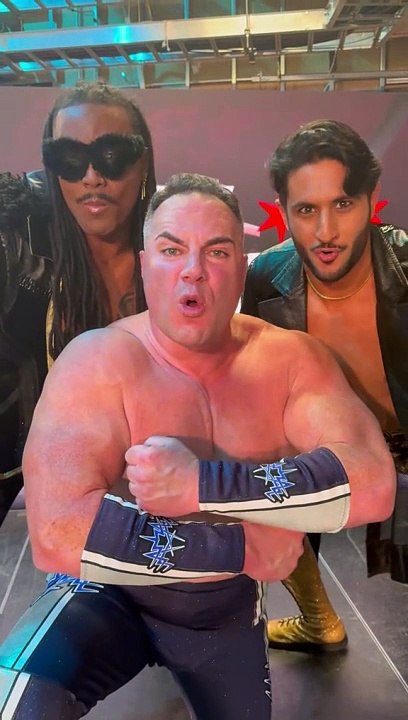 We Bring The BOOM!  #aew #allelitewrestling #dance #dancechallenge #wrestling #father #son #family #fun #bigjustice #boom