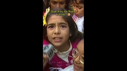 Menina indignada que virou meme e viralizou na Internet com a frase Que show da Xuxa e esse