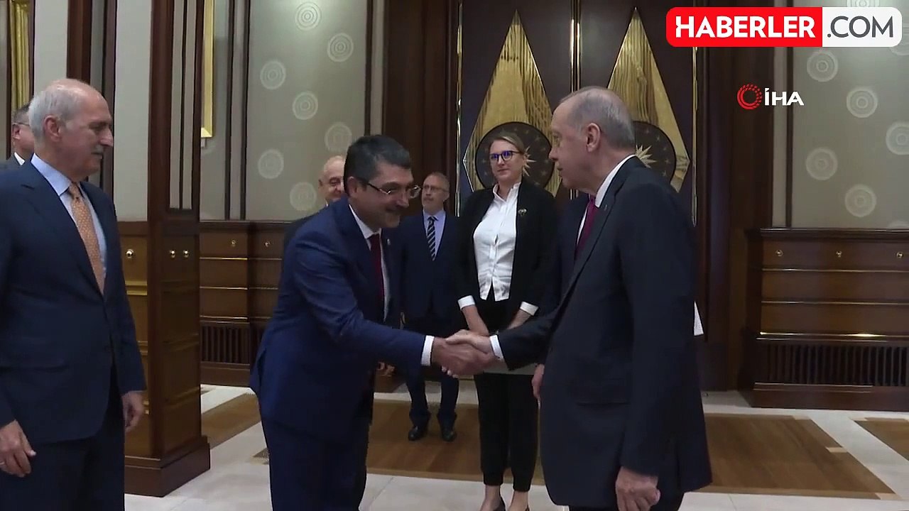 Cumhurbaşkanı Erdoğan, Polonya Meclis Başkanı Holownia'yı kabul etti