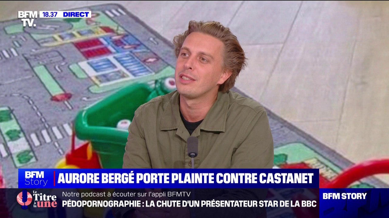 "J'ai des enregistrements, j'ai des mails": après l'annonce de la plainte d'Aurore Bergé contre Victor Castanet, le journaliste lui répond sur BFMTV