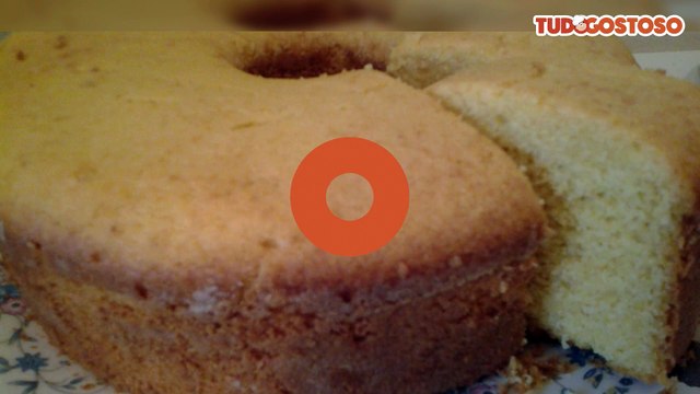 Bolo de fubá sem leite e sem farinha de trigo