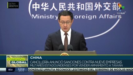 Conexión Global 18-09 Cancillería China anunció acciones contra EE.UU.
