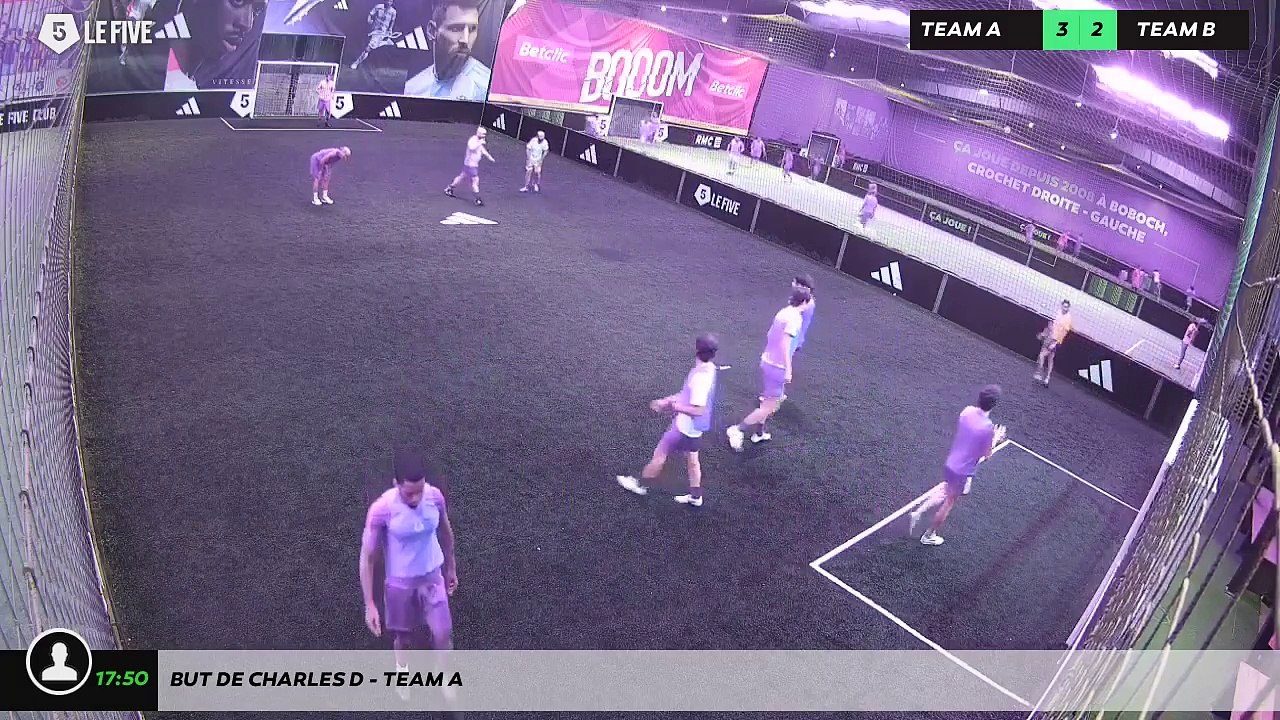 But de Charles D - Team A