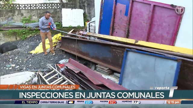 Encuentran más vigas del MOP en juntas comunales, representantes dan sus versiones