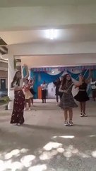 Bastonero practica con las palillonas