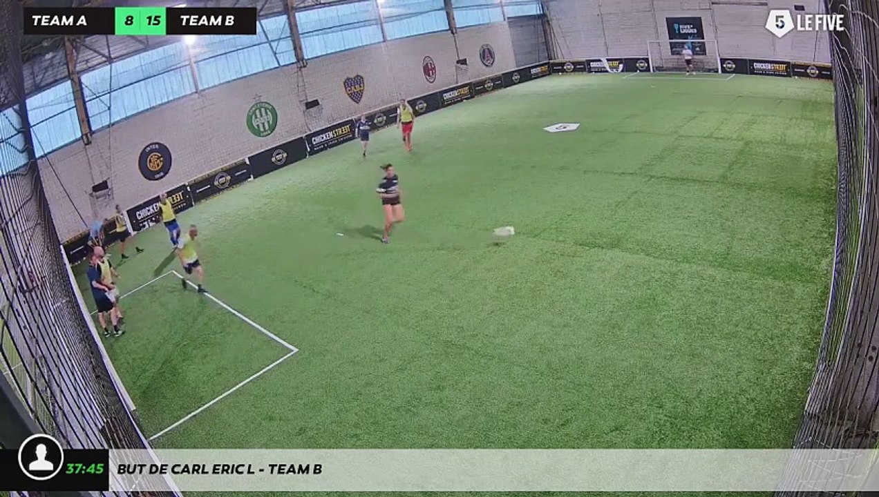 But de Carl Eric L - Team B