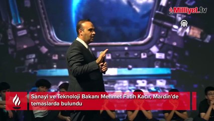 Bakan Kacır, Mardin'de temaslarda bulundu