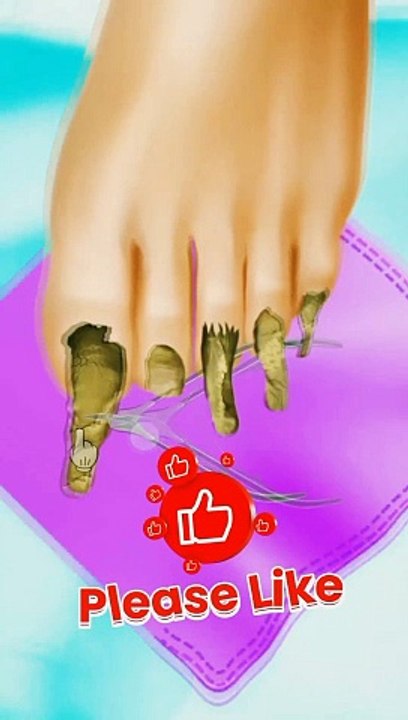 Asmr Treatment Foot Care  asmr  youtubeshorts  gaming  viralvideo