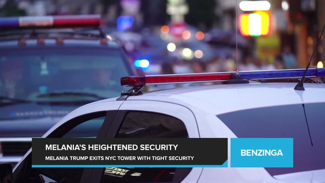Melania Trump Leaves NYC Tower Under Heavy Guard After Alleged Assassination Attempt On Donald Trump