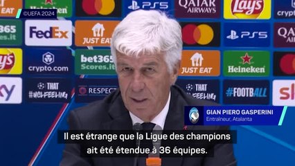 Atalanta - Gasperini parle d’un nouveau format étrange mais captivant