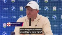 'They're never here' - McIlroy responds to Poulter's Ryder Cup captaincy claim